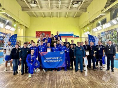 Определены победители открытого кубка Москвы по волейболу среди сотрудников силовых подразделений