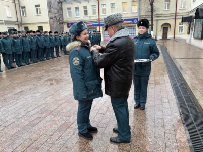 В Главном управлении МЧС России по г. Москве состоялась церемония награждения личного состава
