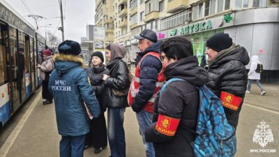 Профилактический рейд с жителями Лефортово