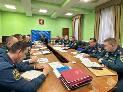 В Москве состоялось заседание совета руководителей территориальных органов МЧС России в Центральном федеральном округе