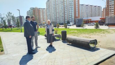 Встреча с руководителем Дворца спорта в Некрасовке