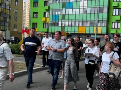 Еженедельный обход территории района Некрасовка главой управы!