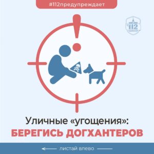 Уличные «угощения»: берегись догхантеров