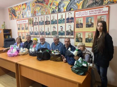 Добрые дела волонтёров в Некрасовке…