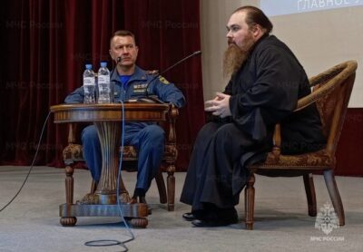 Мероприятие просветительского проекта «Разговоры о важном» состоялось в историческом зале Главного управления МЧС России по г. Москве