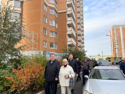 Встреча с жителями района Некрасовка в городе Москве