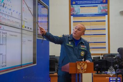 В столичном управлении МЧС России подвели итоги учений на общественном транспорте