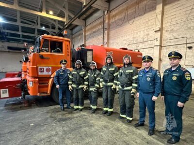 МЧС России оценило работу добровольной пожарной команды Юго-восточного округа Москвы