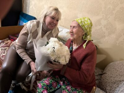Поздравление ветерана со 100-летием !!!