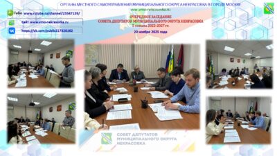 Очередное заседание Совета депутатов  