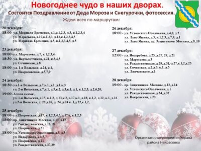 Дорогие жители Некрасовки!