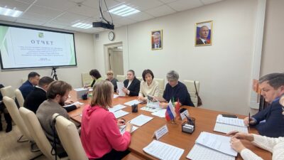 Ирина Витальевна Ухаботина представила ежегодный отчет о результатах своей деятельности и деятельности аппарата Совета депутатов