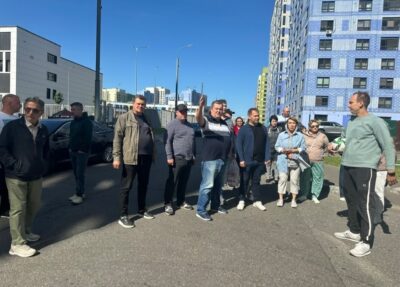 Встреча с жителями района Некрасовка в городе Москве