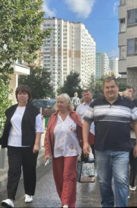 Встреча с жителями района Некрасовка в городе Москве