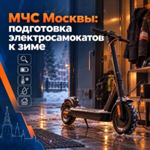 Подготовка электросамокатов к зиме